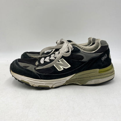 【現状渡し品】【メンズ/レディース】 NEW BALANCE ニューバランス USA製 MR993BK スニーカー 靴 162-260829-kh-09-izu サイズ：26 カラー：ブラック×グレー 万代Net店