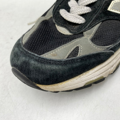 【現状渡し品】【メンズ/レディース】 NEW BALANCE ニューバランス USA製 MR993BK スニーカー 靴 162-260829-kh-09-izu サイズ：26 カラー：ブラック×グレー 万代Net店