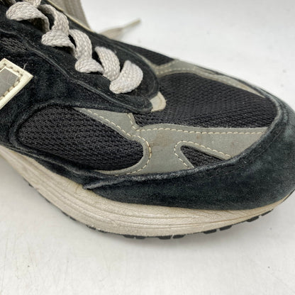 【現状渡し品】【メンズ/レディース】 NEW BALANCE ニューバランス USA製 MR993BK スニーカー 靴 162-260829-kh-09-izu サイズ：26 カラー：ブラック×グレー 万代Net店