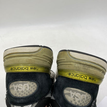 【現状渡し品】【メンズ/レディース】 NEW BALANCE ニューバランス USA製 MR993BK スニーカー 靴 162-260829-kh-09-izu サイズ：26 カラー：ブラック×グレー 万代Net店