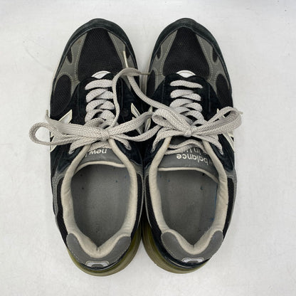 【現状渡し品】【メンズ/レディース】 NEW BALANCE ニューバランス USA製 MR993BK スニーカー 靴 162-260829-kh-09-izu サイズ：26 カラー：ブラック×グレー 万代Net店