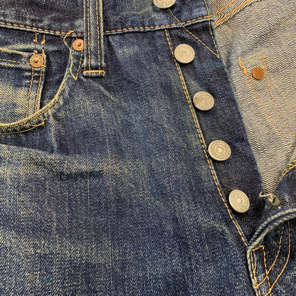 【現状渡し品】【メンズ】 SUGAR CANE シュガーケーン SC41947 LOT.1947 DENIM PANTS デニム パンツ ボトムス ズボン 156-260818-cs-08-izu サイズ：W30 L34 カラー：インディゴ 万代Net店