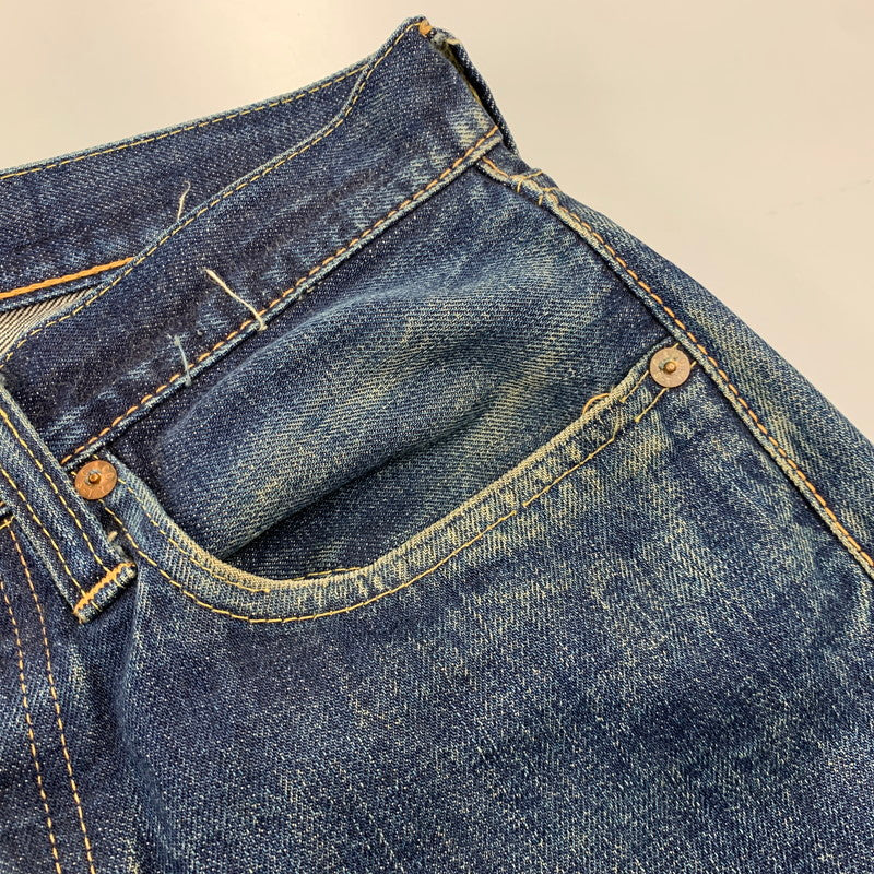 【現状渡し品】【メンズ】 SUGAR CANE シュガーケーン SC41947 LOT.1947 DENIM PANTS デニム パンツ ボトムス ズボン 156-260818-cs-08-izu サイズ：W30 L34 カラー：インディゴ 万代Net店