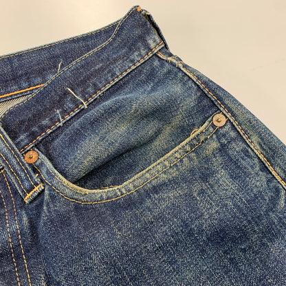 【現状渡し品】【メンズ】 SUGAR CANE シュガーケーン SC41947 LOT.1947 DENIM PANTS デニム パンツ ボトムス ズボン 156-260818-cs-08-izu サイズ：W30 L34 カラー：インディゴ 万代Net店