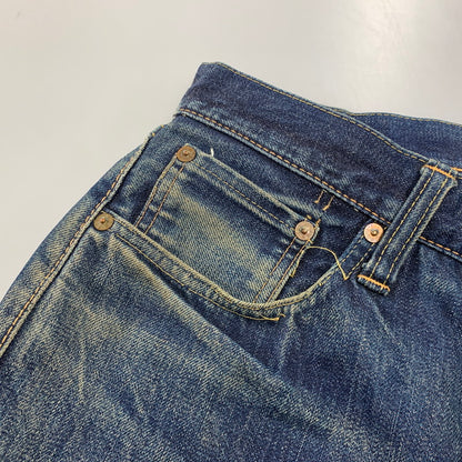 【現状渡し品】【メンズ】 SUGAR CANE シュガーケーン SC41947 LOT.1947 DENIM PANTS デニム パンツ ボトムス ズボン 156-260818-cs-08-izu サイズ：W30 L34 カラー：インディゴ 万代Net店
