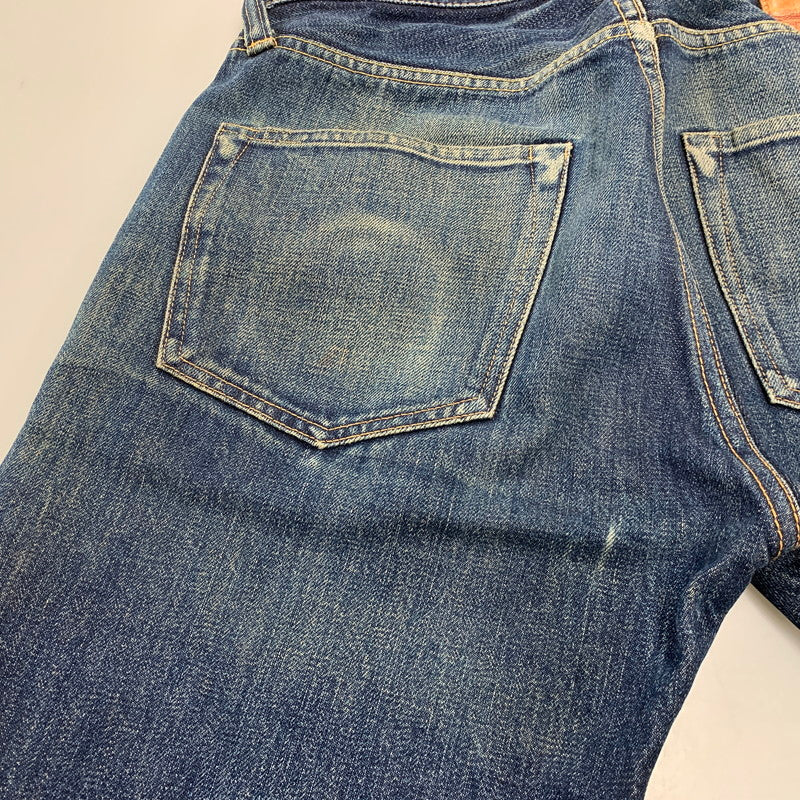 【現状渡し品】【メンズ】 SUGAR CANE シュガーケーン SC41947 LOT.1947 DENIM PANTS デニム パンツ ボトムス ズボン 156-260818-cs-08-izu サイズ：W30 L34 カラー：インディゴ 万代Net店