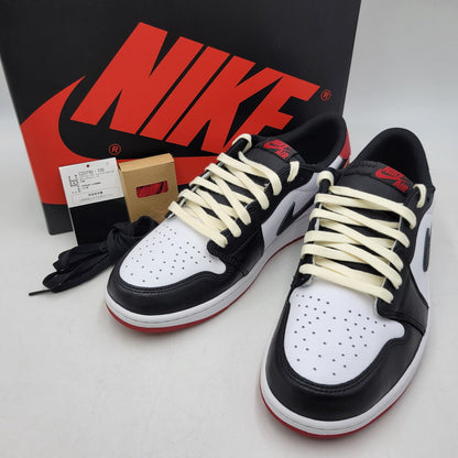 【中古美品】【メンズ】 NIKE ナイキ AIR JORDAN 1 RETRO LOW OG CZ0790-106 エア ジョーダン 1 レトロ ロー OG スニーカー 靴 160-260817-as-13-izu サイズ：30cm カラー：WHITE/BLACK-VARSITY RED 万代Net店