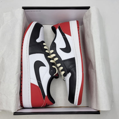 【中古美品】【メンズ】 NIKE ナイキ AIR JORDAN 1 RETRO LOW OG CZ0790-106 エア ジョーダン 1 レトロ ロー OG スニーカー 靴 160-260817-as-13-izu サイズ：30cm カラー：WHITE/BLACK-VARSITY RED 万代Net店