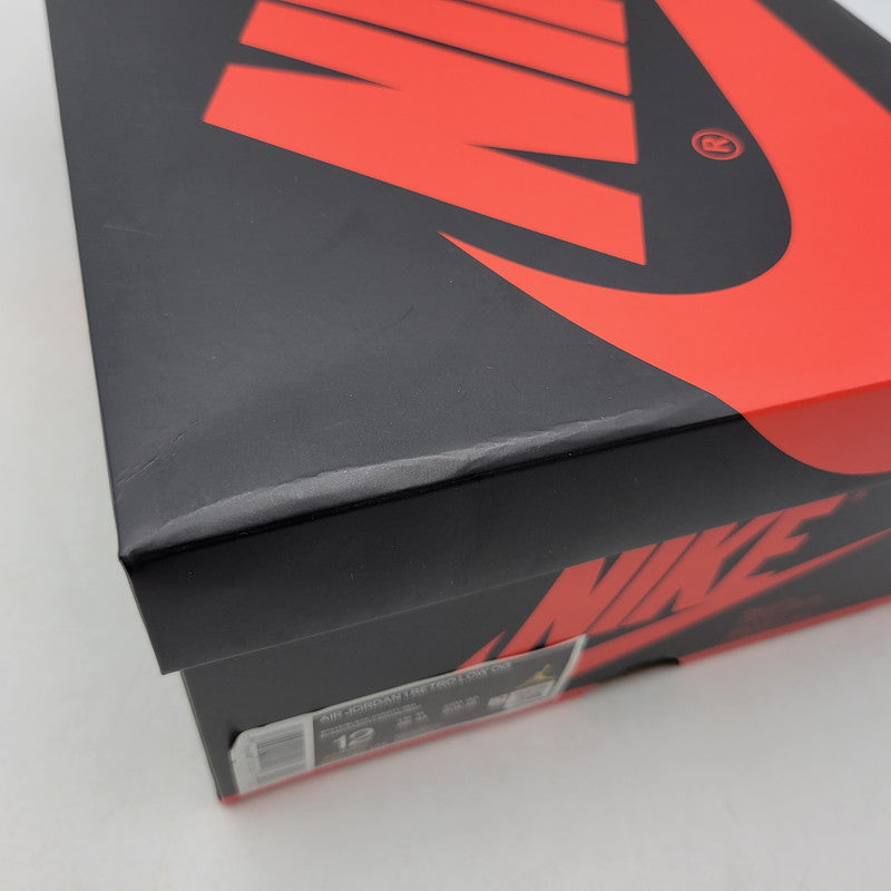 【中古美品】【メンズ】 NIKE ナイキ AIR JORDAN 1 RETRO LOW OG CZ0790-106 エア ジョーダン 1 レトロ ロー OG スニーカー 靴 160-260817-as-13-izu サイズ：30cm カラー：WHITE/BLACK-VARSITY RED 万代Net店