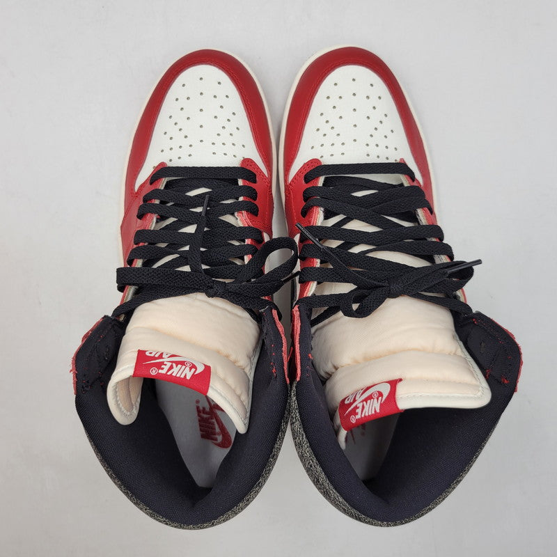 【中古品】【メンズ】 NIKE ナイキ AIR JORDAN 1 RETRO HIGH OG DZ5485-612 エアジョーダン 1 レトロ ハイ OG スニーカー 靴 160-260817-as-12-izu サイズ：30cm カラー：VARSITY RED/BLACK-SAIL-MUSLIN 万代Net店