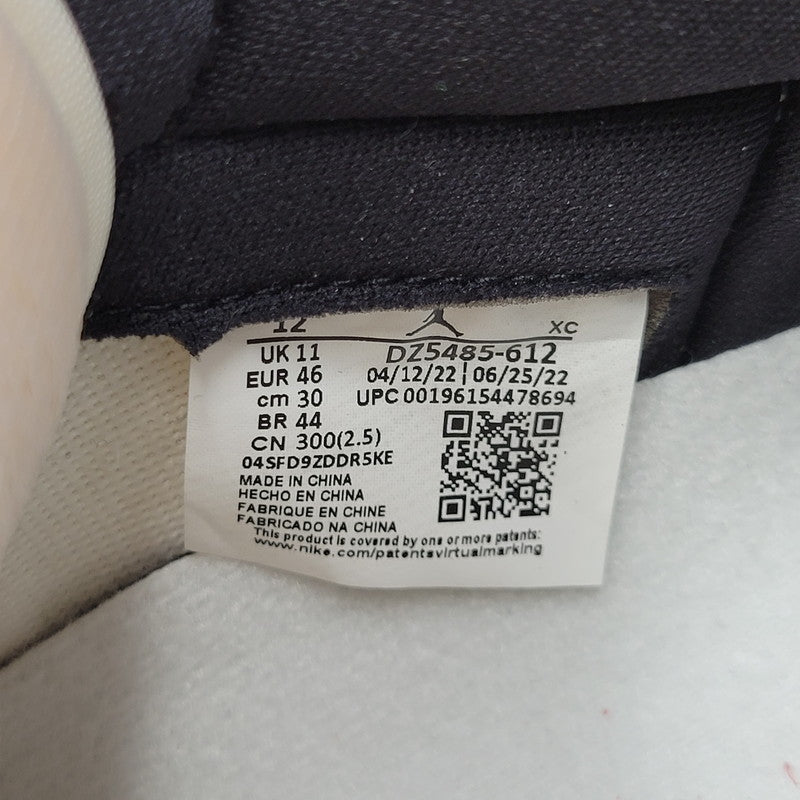 【中古品】【メンズ】 NIKE ナイキ AIR JORDAN 1 RETRO HIGH OG DZ5485-612 エアジョーダン 1 レトロ ハイ OG スニーカー 靴 160-260817-as-12-izu サイズ：30cm カラー：VARSITY RED/BLACK-SAIL-MUSLIN 万代Net店