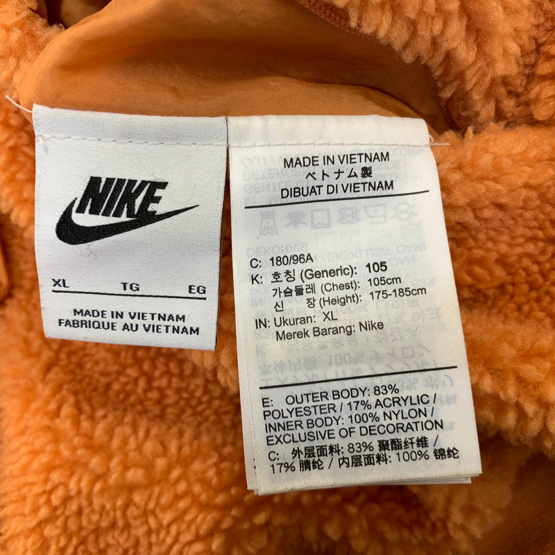 【中古品】【メンズ】 NIKE ナイキ BQ6546-808 AS M NSW VW SWSH FULL ZIP JKT スウッシュ フル ジップ ジャケット アウター 148-260828-cs-09-izu サイズ：XL カラー：オレンジ系 万代Net店