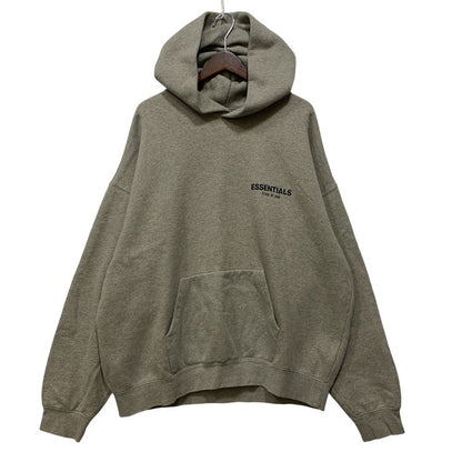 【中古品】【メンズ】 FOG ESSENTIALS エフオージーエッセンシャルズ BACK LOGO PULLOVER PARKA バックロゴ プルオーバー パーカー 142-260830-as-09-izu サイズ：L カラー：グレー 万代Net店