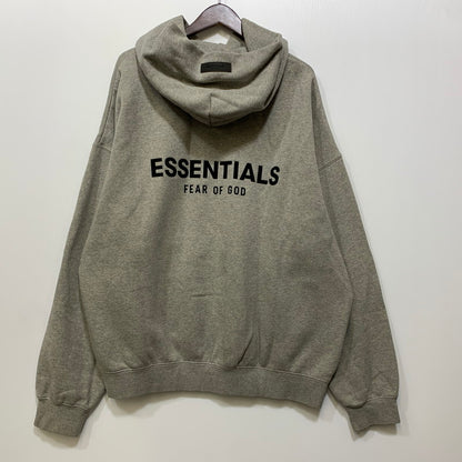 【中古品】【メンズ】 FOG ESSENTIALS エフオージーエッセンシャルズ BACK LOGO PULLOVER PARKA バックロゴ プルオーバー パーカー 142-260830-as-09-izu サイズ：L カラー：グレー 万代Net店