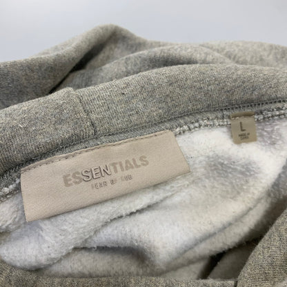 【中古品】【メンズ】 FOG ESSENTIALS エフオージーエッセンシャルズ BACK LOGO PULLOVER PARKA バックロゴ プルオーバー パーカー 142-260830-as-09-izu サイズ：L カラー：グレー 万代Net店