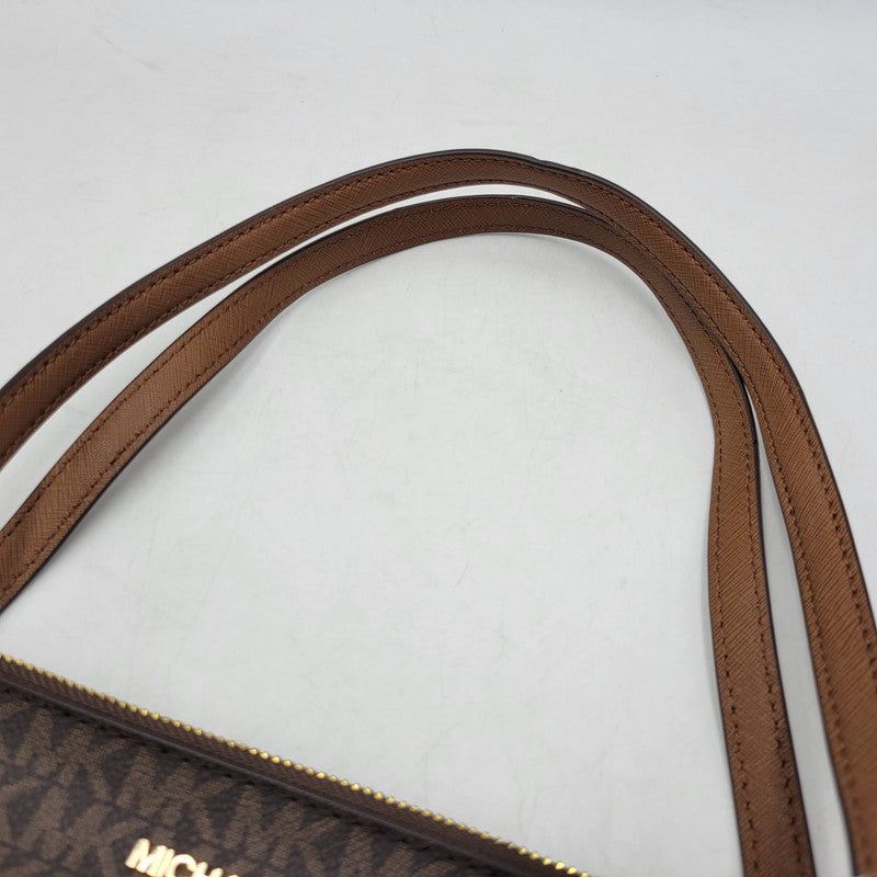 【中古美品】【レディース】 Michael Kors マイケルコース TOTE BAG 35F8GC6T7B トートバッグ カバン 鞄 188-260817-as-04-izu カラー：ブラウン 万代Net店