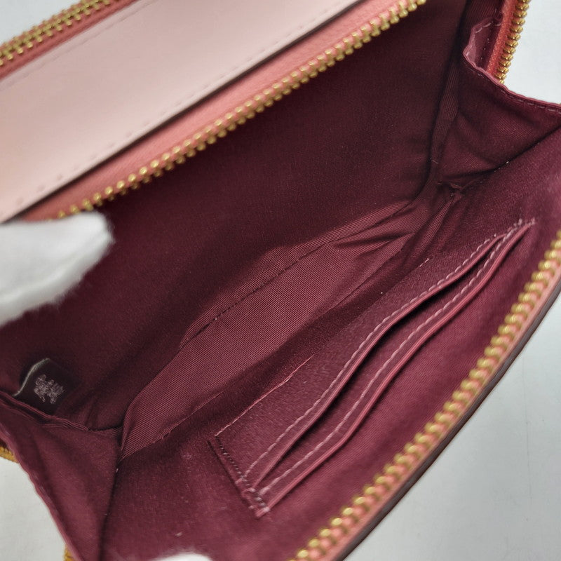 【中古品】【レディース】 COACH コーチ × DISNEY ディズニー 2WAY BAG C1434 ショルダー バッグ カバン 鞄 180-260817-as-02-izu カラー：ベージュ×ピンク 万代Net店
