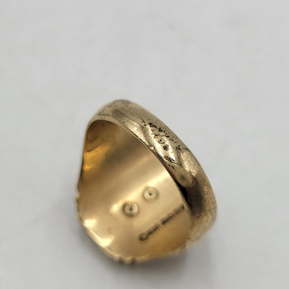 【中古品】【メンズ/レディース】 HERFF JONES ハーフジョンズ 1960 HIGH SCHOOL RING ハイスクールリング 指輪 アクセサリー 192-260817-as-06-izu カラー：ゴールド 万代Net店