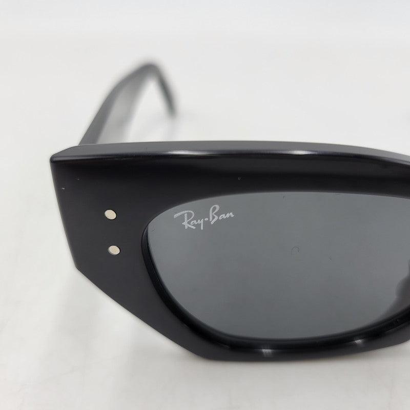 【中古品】【メンズ/レディース】 Ray-Ban レイバン ZENA BIO-BASED SUNGLASSES RB4430F ゼナ バイオベース サングラス 203-260817-as-07-izu サイズ：52□22-145 カラー：ブラック 万代Net店