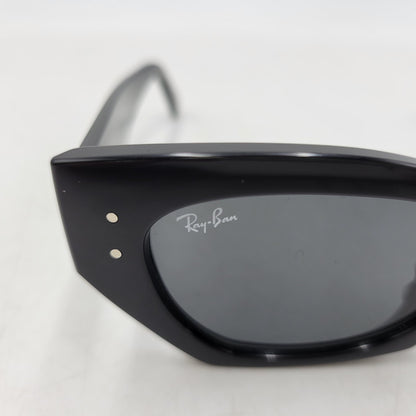 【中古品】【メンズ/レディース】 Ray-Ban レイバン ZENA BIO-BASED SUNGLASSES RB4430F ゼナ バイオベース サングラス 203-260817-as-07-izu サイズ：52□22-145 カラー：ブラック 万代Net店