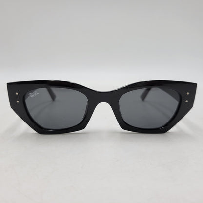 【中古品】【メンズ/レディース】 Ray-Ban レイバン ZENA BIO-BASED SUNGLASSES RB4430F ゼナ バイオベース サングラス 203-260817-as-07-izu サイズ：52□22-145 カラー：ブラック 万代Net店