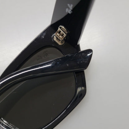 【中古品】【メンズ/レディース】 Ray-Ban レイバン ZENA BIO-BASED SUNGLASSES RB4430F ゼナ バイオベース サングラス 203-260817-as-07-izu サイズ：52□22-145 カラー：ブラック 万代Net店