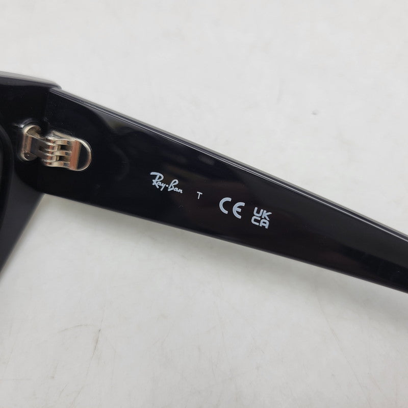 【中古品】【メンズ/レディース】 Ray-Ban レイバン ZENA BIO-BASED SUNGLASSES RB4430F ゼナ バイオベース サングラス 203-260817-as-07-izu サイズ：52□22-145 カラー：ブラック 万代Net店