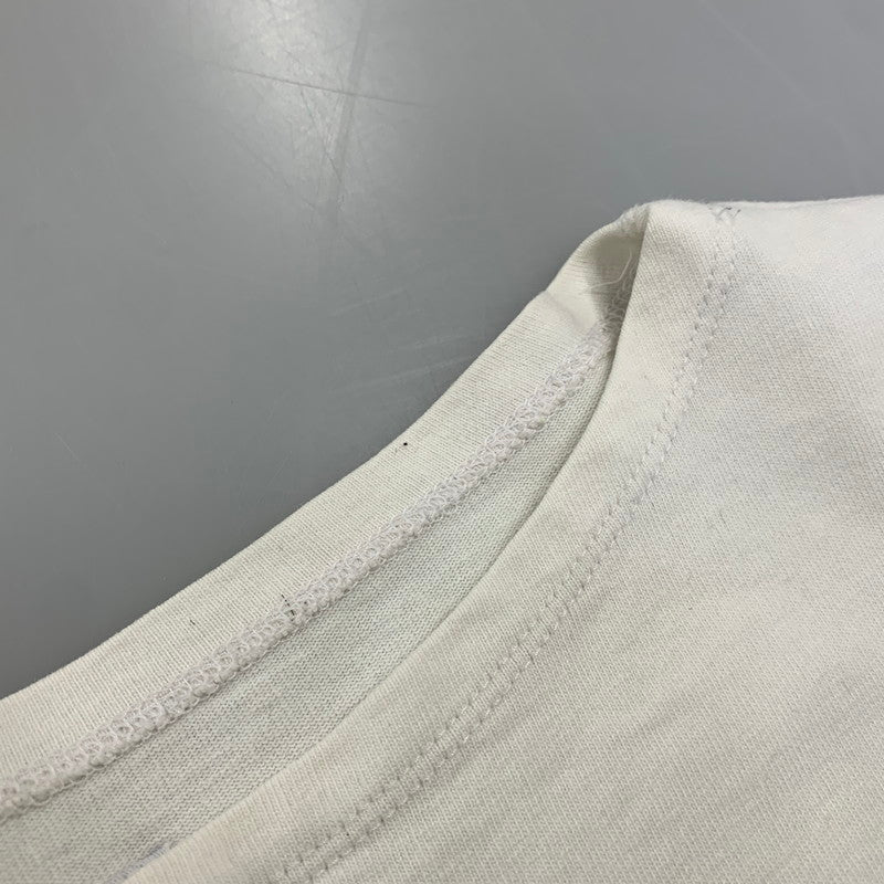【中古品】【メンズ】 SEE SEE シーシー OVERSIZED LS TEE オーバーサイズド ロングスリーブ Tシャツ トップス 長袖 140-260828-cs-15-izu サイズ：XL カラー：ホワイト 万代Net店