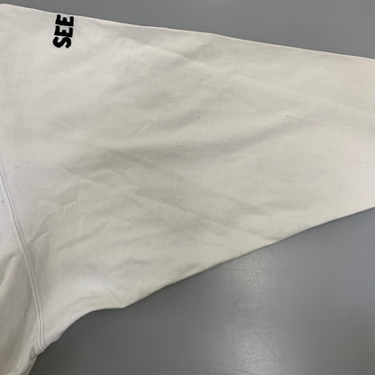 【中古品】【メンズ】 SEE SEE シーシー OVERSIZED LS TEE オーバーサイズド ロングスリーブ Tシャツ トップス 長袖 140-260828-cs-15-izu サイズ：XL カラー：ホワイト 万代Net店