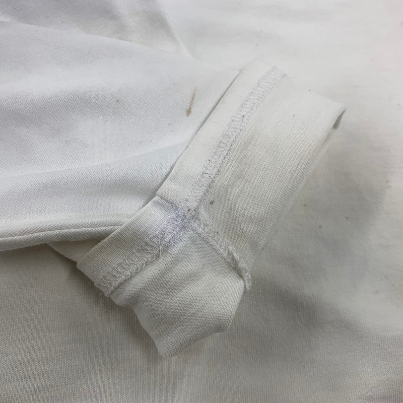 【中古品】【メンズ】 SEE SEE シーシー OVERSIZED LS TEE オーバーサイズド ロングスリーブ Tシャツ トップス 長袖 140-260828-cs-15-izu サイズ：XL カラー：ホワイト 万代Net店