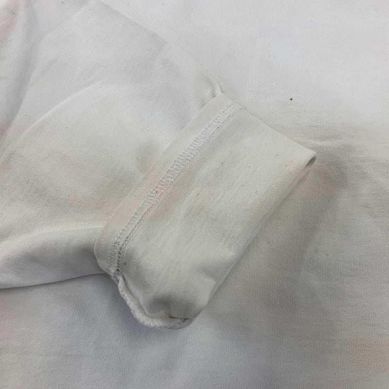 【中古品】【メンズ】 SEE SEE シーシー OVERSIZED LS TEE オーバーサイズド ロングスリーブ Tシャツ トップス 長袖 140-260828-cs-15-izu サイズ：XL カラー：ホワイト 万代Net店