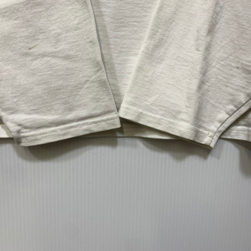 【中古品】【メンズ】 SEE SEE シーシー OVERSIZED LS TEE オーバーサイズド ロングスリーブ Tシャツ トップス 長袖 140-260828-cs-15-izu サイズ：XL カラー：ホワイト 万代Net店