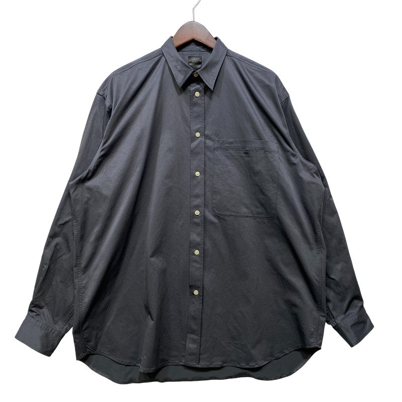【中古品】【メンズ】 DAIWA PIER39 ダイワ ピア39 TECH REGULAR COLLAR SHIRTS L/S BE-87022 レギュラーカラーシャツ 長袖 144-260818-as-14-izu サイズ：M カラー：チャコール 万代Net店