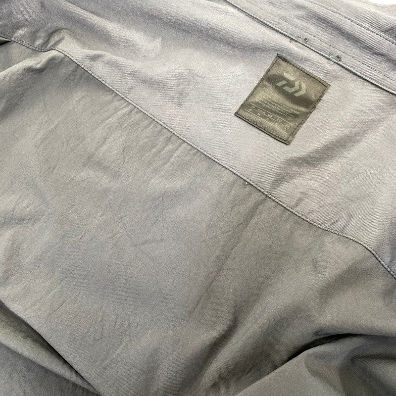 【中古品】【メンズ】 DAIWA PIER39 ダイワ ピア39 TECH REGULAR COLLAR SHIRTS L/S BE-87022 レギュラーカラーシャツ 長袖 144-260818-as-14-izu サイズ：M カラー：チャコール 万代Net店