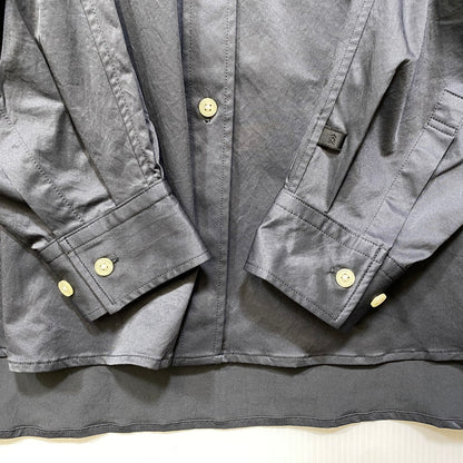 【中古品】【メンズ】 DAIWA PIER39 ダイワ ピア39 TECH REGULAR COLLAR SHIRTS L/S BE-87022 レギュラーカラーシャツ 長袖 144-260818-as-14-izu サイズ：M カラー：チャコール 万代Net店