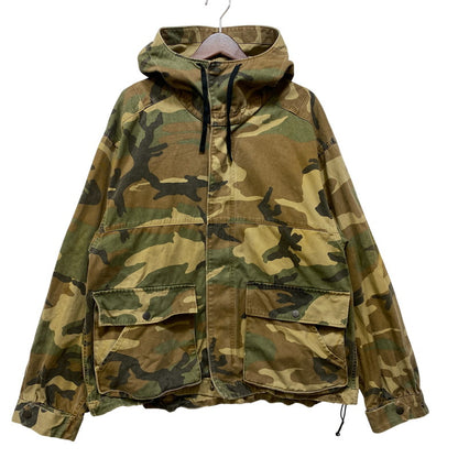 【中古品】【メンズ】 ANCELLM アンセルム CAMO ZIPUP HOODIE ANC-SH64 カモ ジップアップ フーディー ジャケット 140-260818-as-05-izu サイズ：1 カラー：マルチカラー 万代Net店