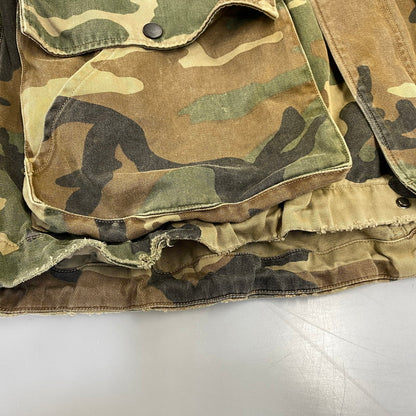 【中古品】【メンズ】 ANCELLM アンセルム CAMO ZIPUP HOODIE ANC-SH64 カモ ジップアップ フーディー ジャケット 140-260818-as-05-izu サイズ：1 カラー：マルチカラー 万代Net店