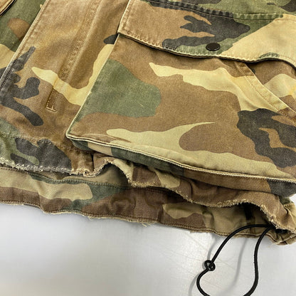 【中古品】【メンズ】 ANCELLM アンセルム CAMO ZIPUP HOODIE ANC-SH64 カモ ジップアップ フーディー ジャケット 140-260818-as-05-izu サイズ：1 カラー：マルチカラー 万代Net店