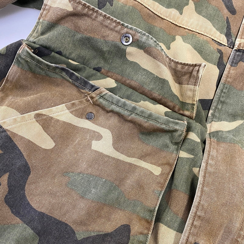 【中古品】【メンズ】 ANCELLM アンセルム CAMO ZIPUP HOODIE ANC-SH64 カモ ジップアップ フーディー ジャケット 140-260818-as-05-izu サイズ：1 カラー：マルチカラー 万代Net店