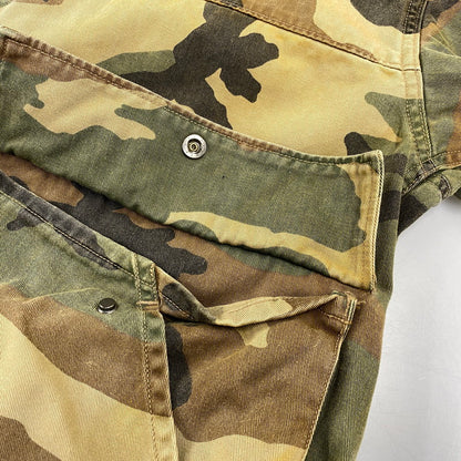 【中古品】【メンズ】 ANCELLM アンセルム CAMO ZIPUP HOODIE ANC-SH64 カモ ジップアップ フーディー ジャケット 140-260818-as-05-izu サイズ：1 カラー：マルチカラー 万代Net店
