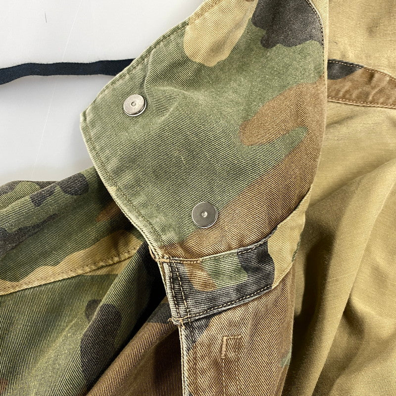【中古品】【メンズ】 ANCELLM アンセルム CAMO ZIPUP HOODIE ANC-SH64 カモ ジップアップ フーディー ジャケット 140-260818-as-05-izu サイズ：1 カラー：マルチカラー 万代Net店