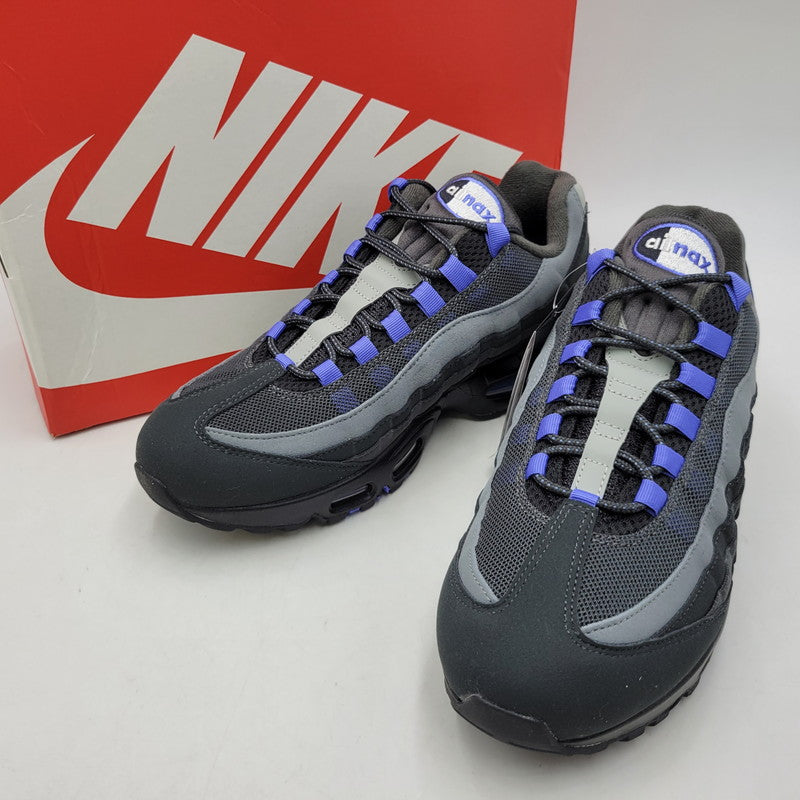【中古美品】【メンズ】 NIKE ナイキ AIR MAX 95 BIG BUBBLE HM4740-011 エア マックス 95 ビッグバブル スニーカー 靴 160-260817-as-11-izu サイズ：29cm カラー：BLACK/SAPPHIRE-ANTHRACITE 万代Net店