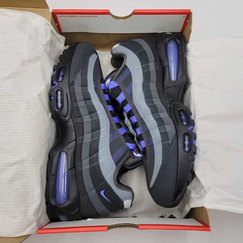 【中古美品】【メンズ】 NIKE ナイキ AIR MAX 95 BIG BUBBLE HM4740-011 エア マックス 95 ビッグバブル スニーカー 靴 160-260817-as-11-izu サイズ：29cm カラー：BLACK/SAPPHIRE-ANTHRACITE 万代Net店
