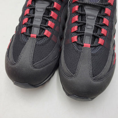 【中古美品】【メンズ】 NIKE ナイキ AIR MAX 95 BIG BUBBLE HM4740-008 エア マックス 95 ビッグバブル スニーカー 靴 160-260817-as-18-izu サイズ：29cm カラー：BLACK/BLACK-TEAM CRIMSON 万代Net店