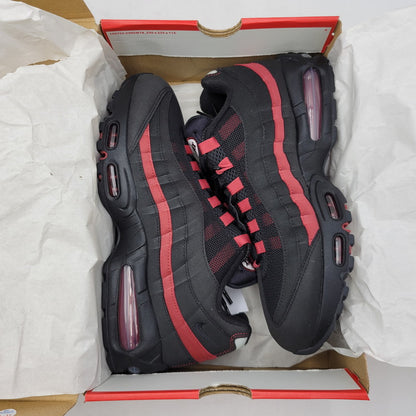 【中古美品】【メンズ】 NIKE ナイキ AIR MAX 95 BIG BUBBLE HM4740-008 エア マックス 95 ビッグバブル スニーカー 靴 160-260817-as-18-izu サイズ：29cm カラー：BLACK/BLACK-TEAM CRIMSON 万代Net店