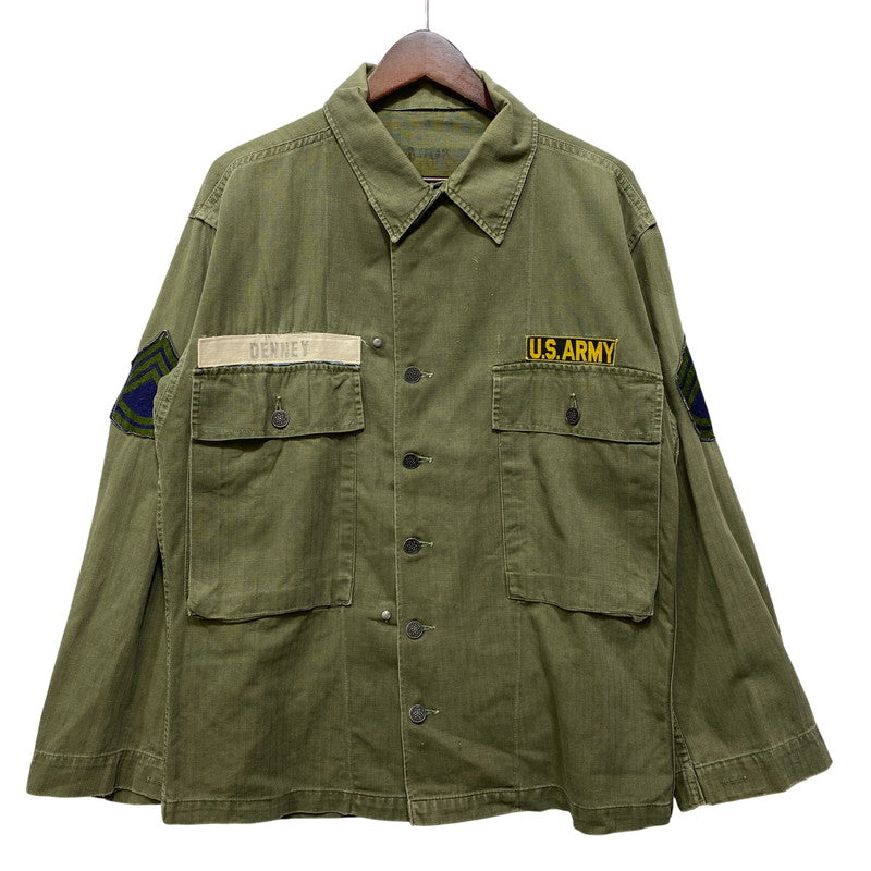 【中古品】【メンズ】 U.S.ARMY ユーエスアーミー M-43 HBT JACKET ジャケット 13スターボタン 146-260818-as-21-izu カラー：カーキ 万代Net店