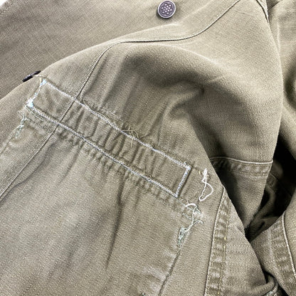 【中古品】【メンズ】 U.S.ARMY ユーエスアーミー M-43 HBT JACKET ジャケット 13スターボタン 146-260818-as-21-izu カラー：カーキ 万代Net店