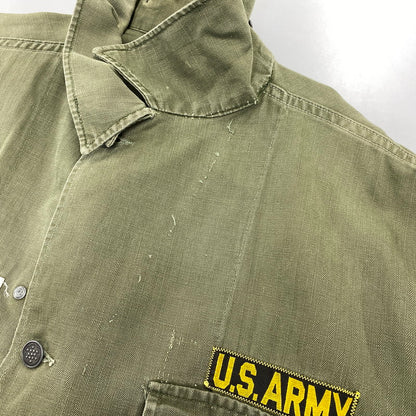 【中古品】【メンズ】 U.S.ARMY ユーエスアーミー M-43 HBT JACKET ジャケット 13スターボタン 146-260818-as-21-izu カラー：カーキ 万代Net店