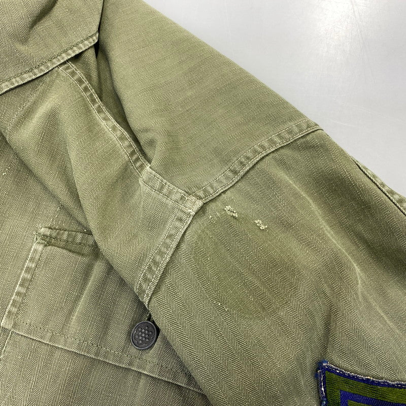 【中古品】【メンズ】 U.S.ARMY ユーエスアーミー M-43 HBT JACKET ジャケット 13スターボタン 146-260818-as-21-izu カラー：カーキ 万代Net店