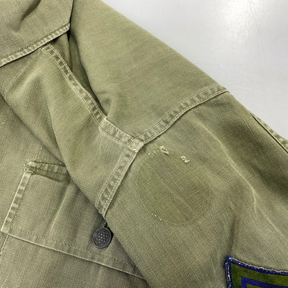 【中古品】【メンズ】 U.S.ARMY ユーエスアーミー M-43 HBT JACKET ジャケット 13スターボタン 146-260818-as-21-izu カラー：カーキ 万代Net店